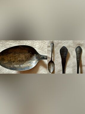 Vintage 1933 Chicago’s World Fair Spoon Century of Progress Fort Dearborn